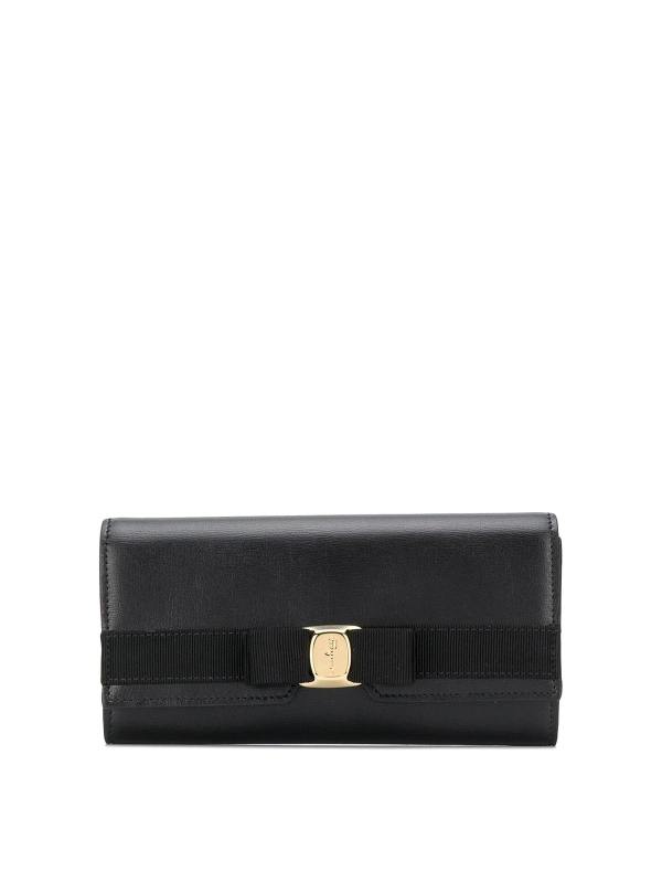 Salvatore Ferragamo Portefeuilles - Noir