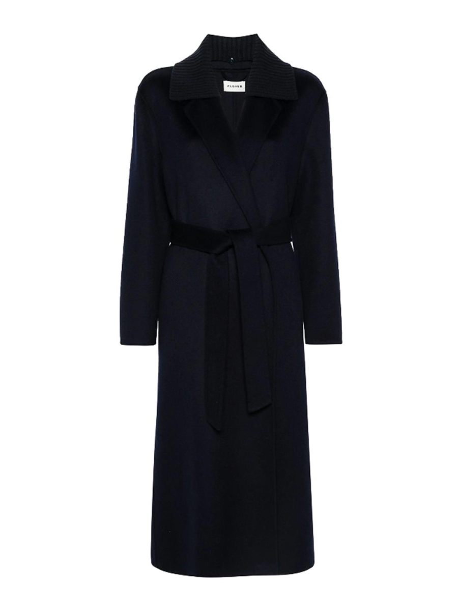 P. A.R. O.S. H. Manteau Court - Bleu