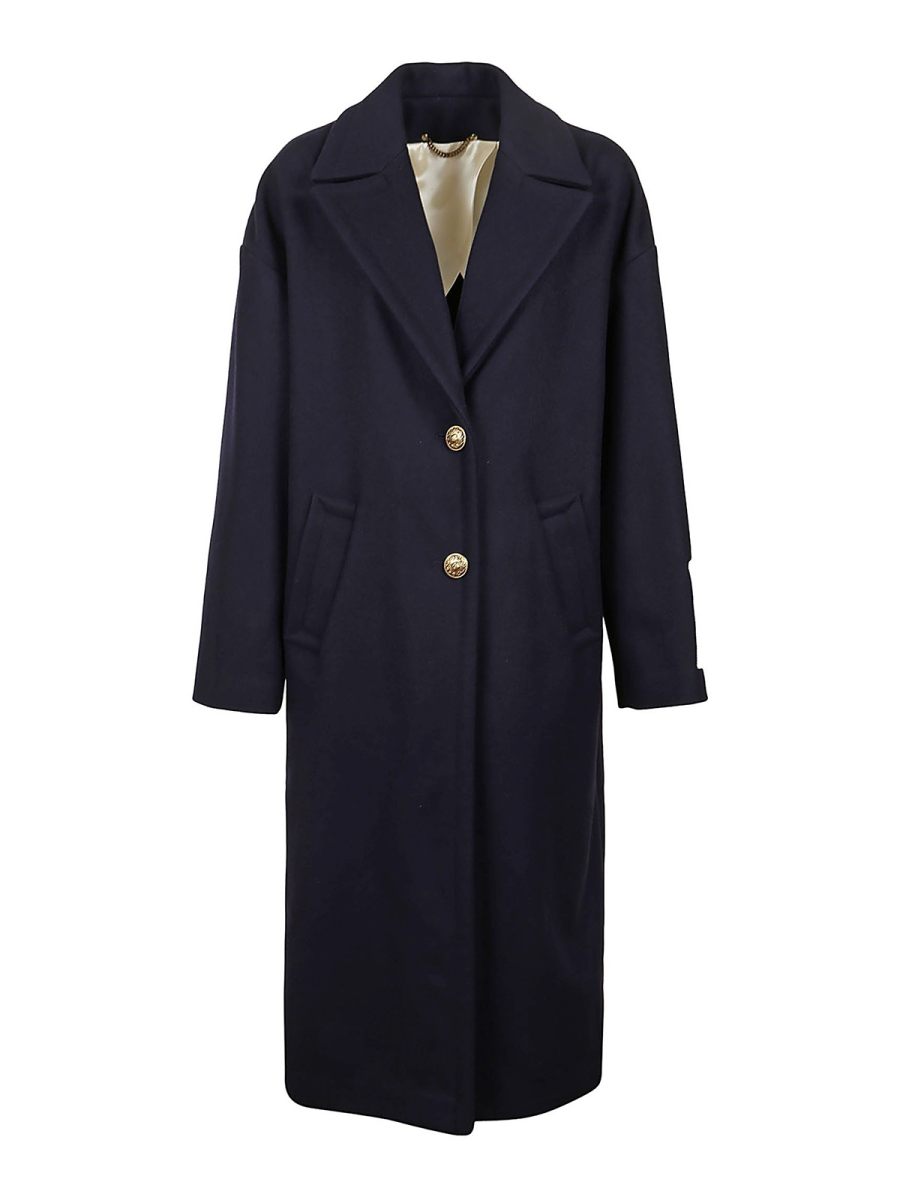 Golden Goose Manteau Long - Bleu Foncé