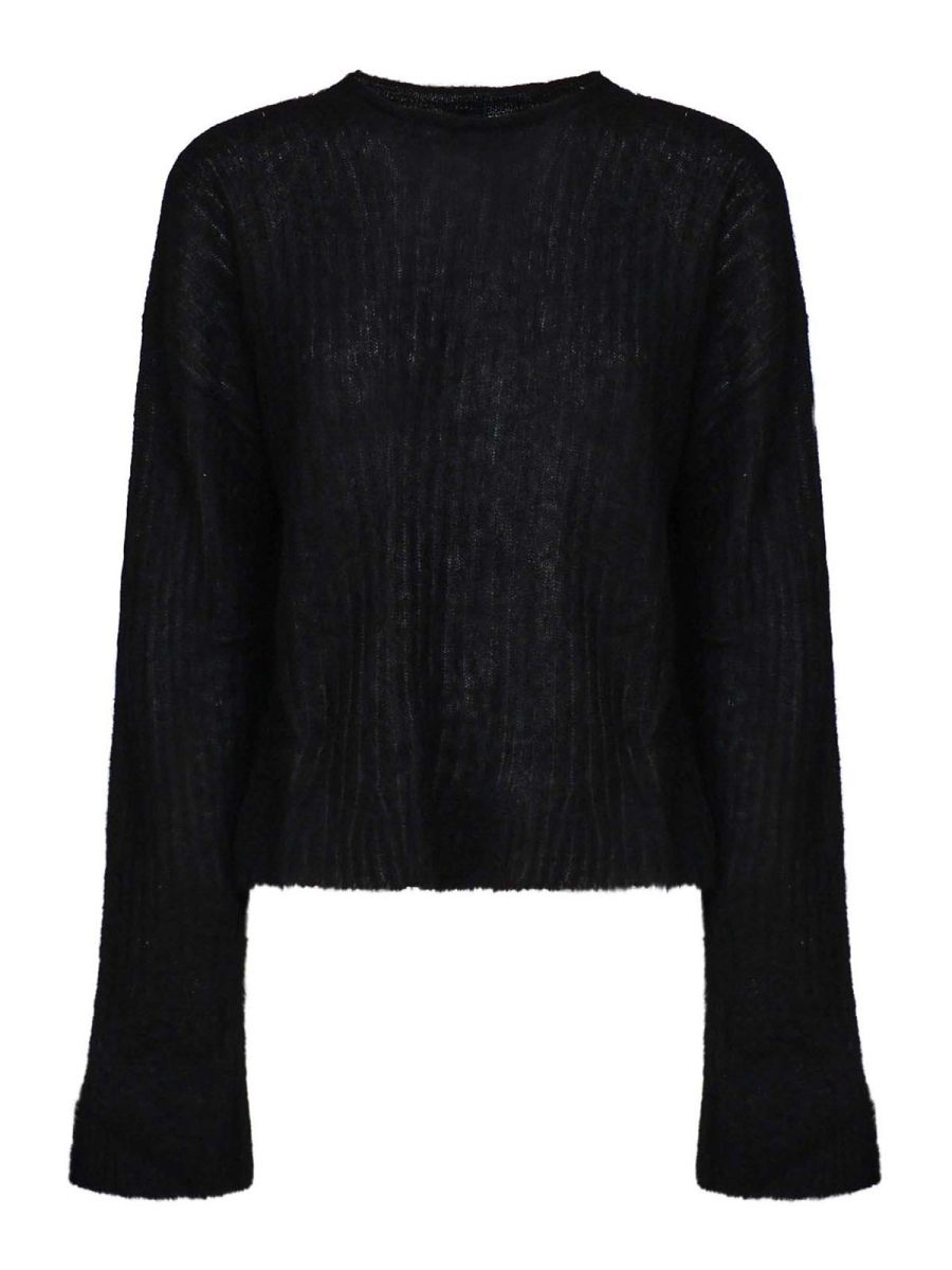Pinko Pull Col Rond - Noir