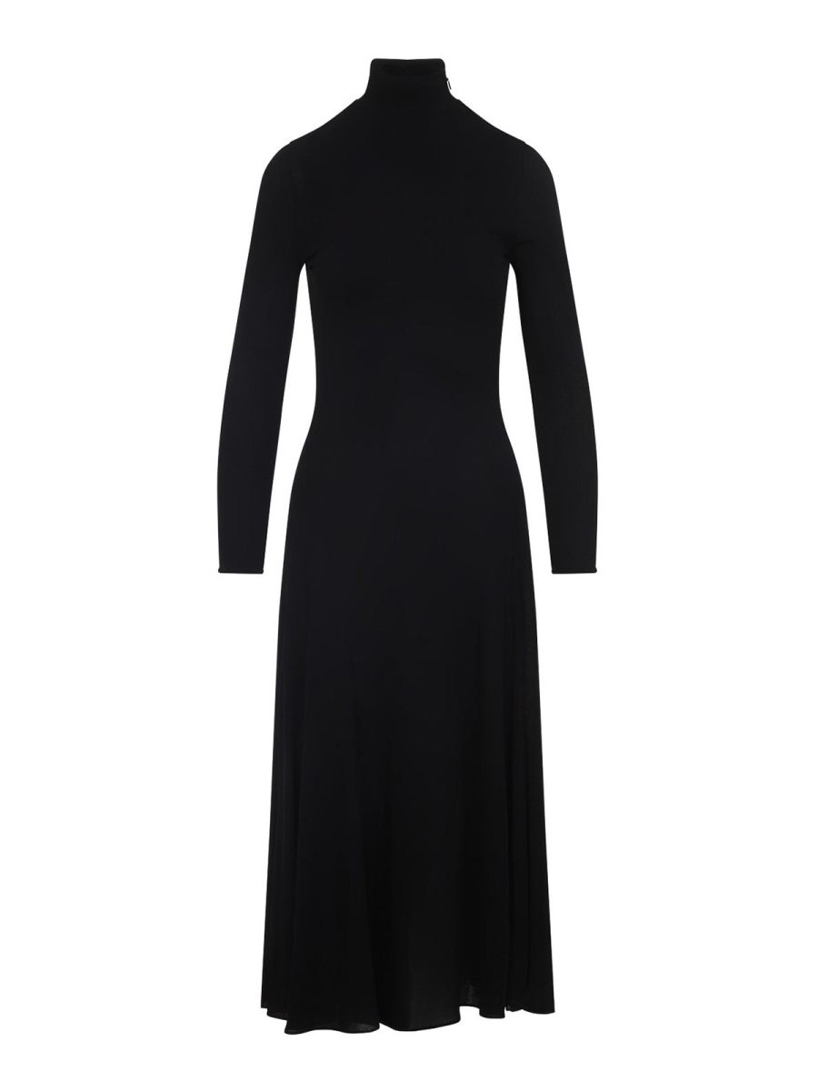 Alaïa Robe Au Genou - Noir