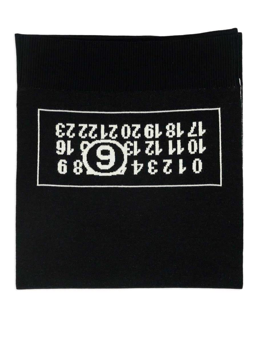 MM6 Maison Margiela Écharpe - Noir