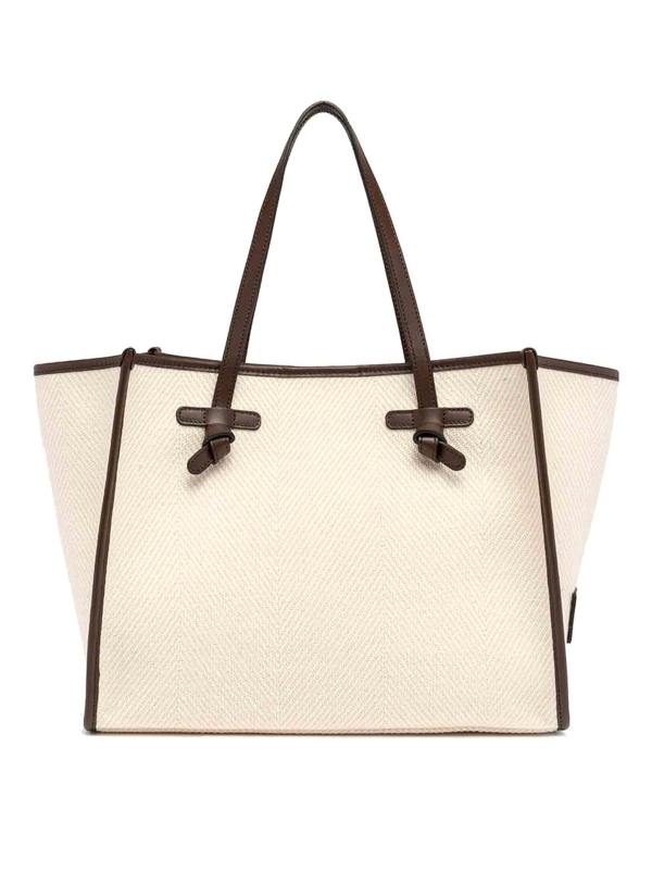 Gianni Chiarini Sac Cabas - Crèm