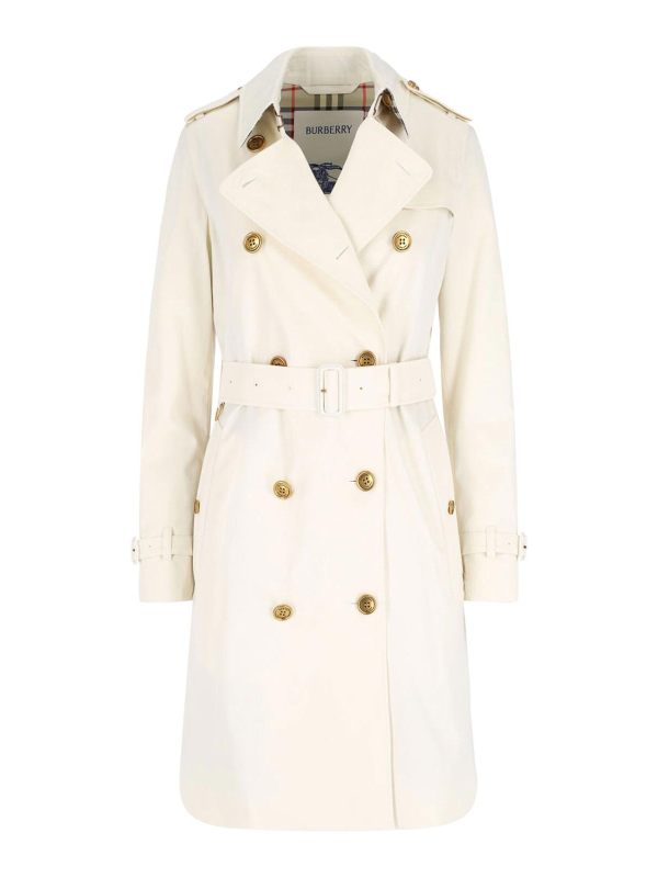 Burberry Trench-Coat - Blanc