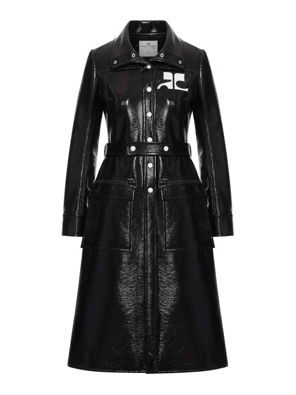 Courreges Trench-Coat - Noir