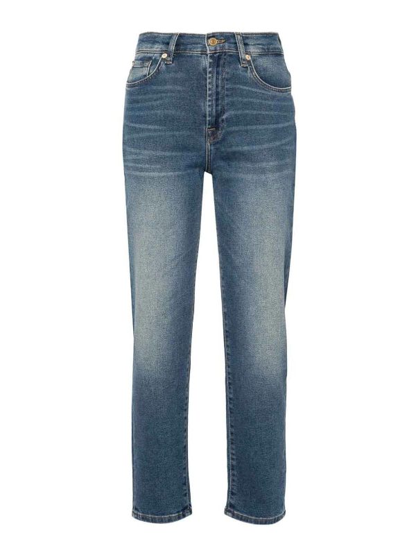 Seven Jean Droit - Bleu