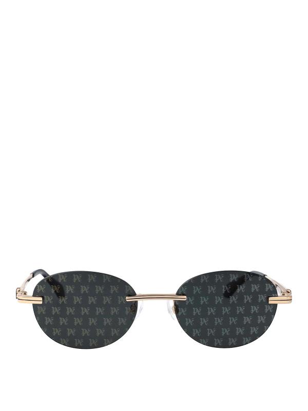 Palm Angels Lunettes De Soleil - Gris
