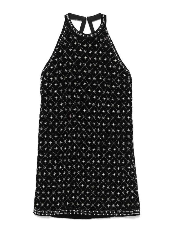 Twinset Robe Au Genou - Noir