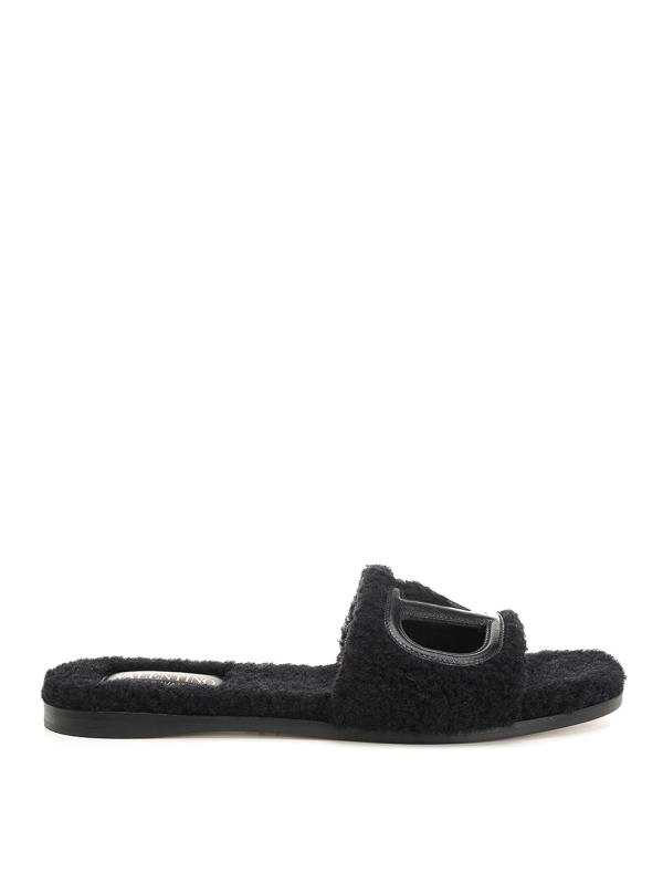 Valentino Garavani Sandales - Noir