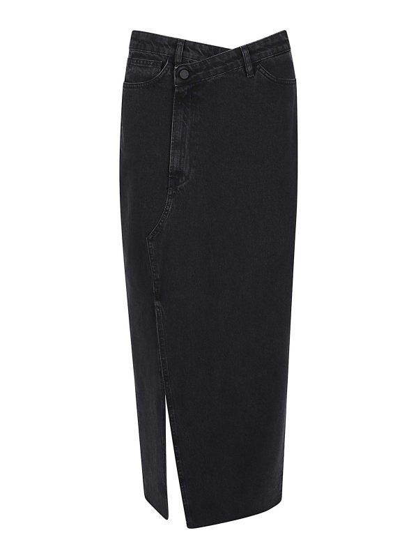 3x1 Jupe Midi - Noir