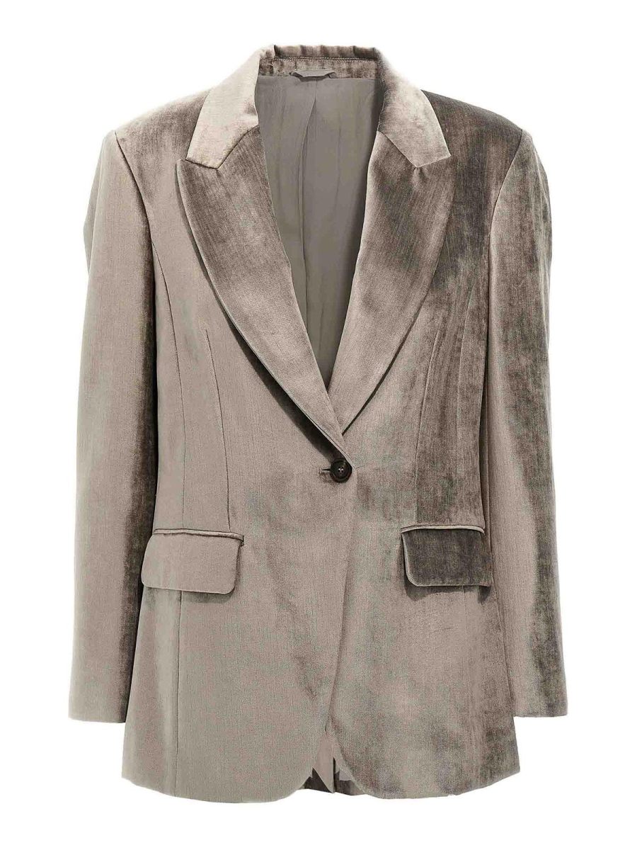 Brunello Cucinelli Blazer - Gris