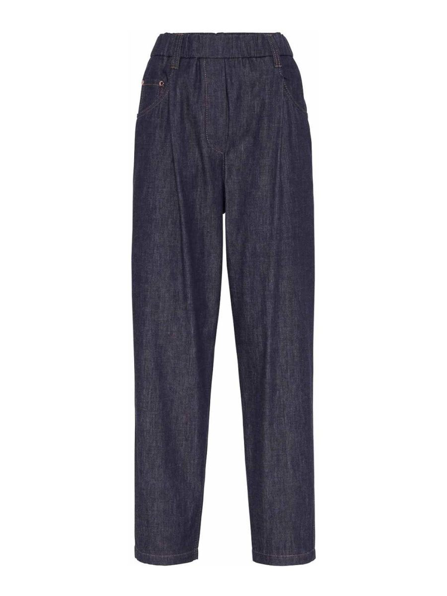 Brunello Cucinelli Jean Bootcut - Bleu