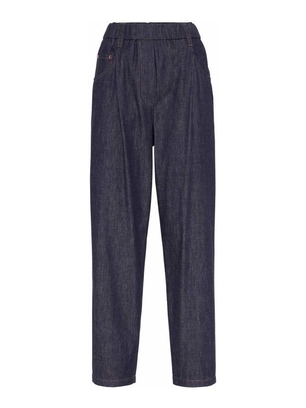 Brunello Cucinelli Jean Bootcut - Bleu