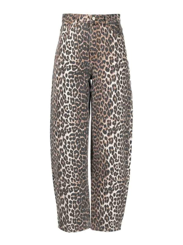 Ganni Jean Droit - Multicolore
