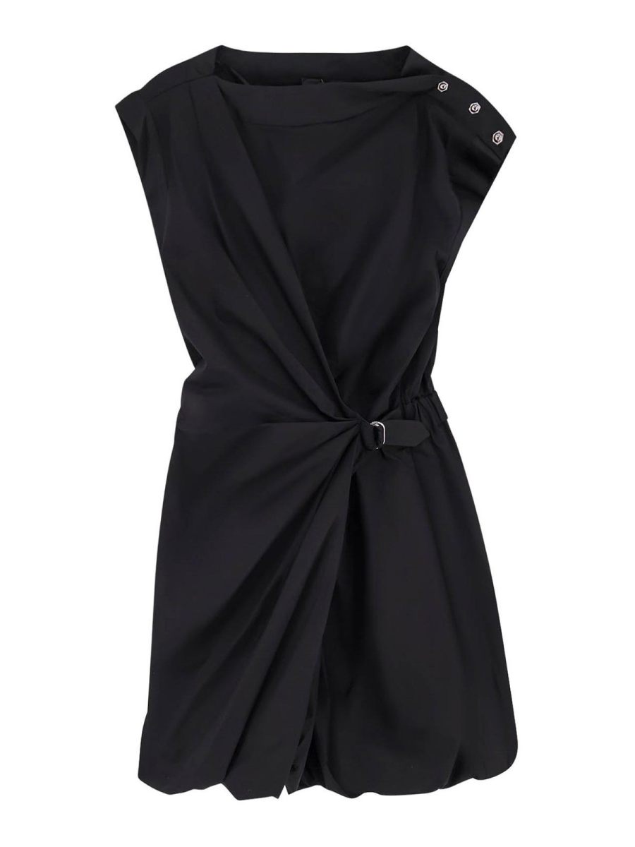 Pinko Robe Au Genou - Noir