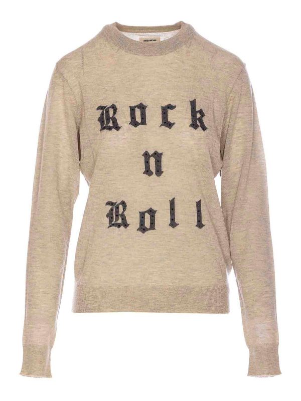 Zadig & Voltaire Pull Col Rond - Beige