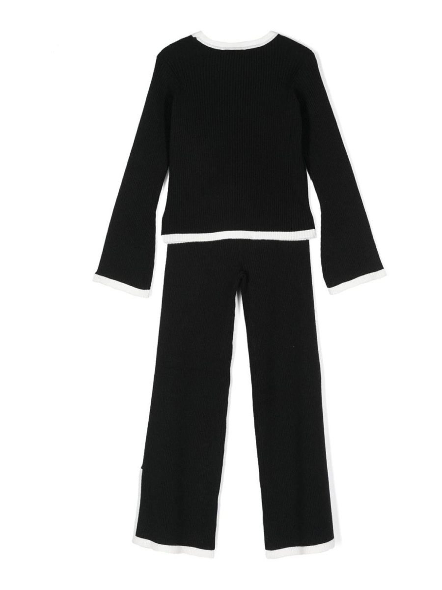 Twinset Robe Au Genou - Noir