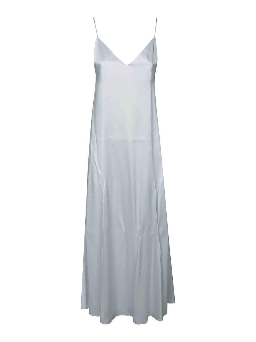 Forte Forte Maxi Robe - Bleu Clair