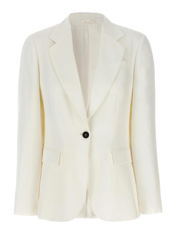 Brunello Cucinelli Blazer - Blanc