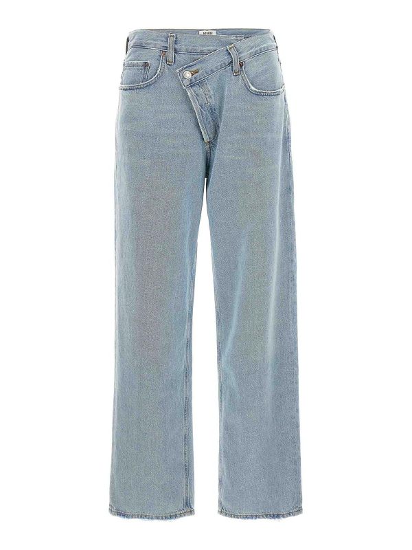 Agolde Jean Droit - Bleu Clair