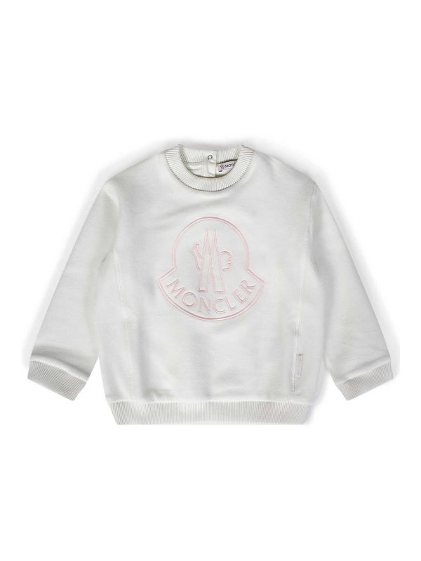 Moncler Jr Sweat-Shirts - Blanc