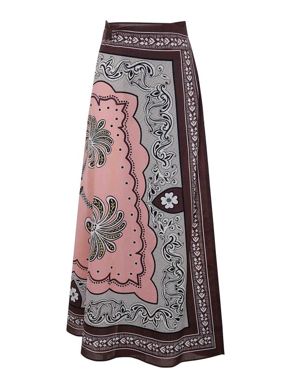La DoubleJ Jupe Midi - Rose