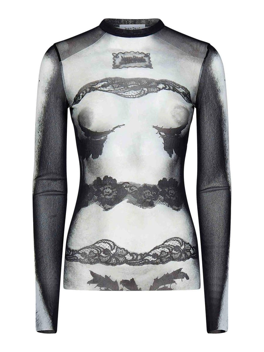 Jean Paul Gaultier Top - Noir