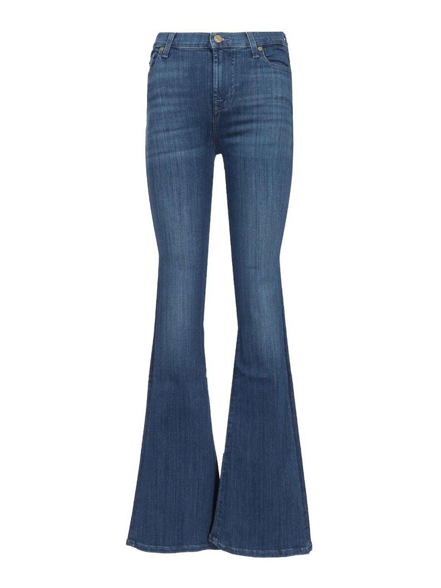 7 For All Mankind Jean Bootcut - Bleu