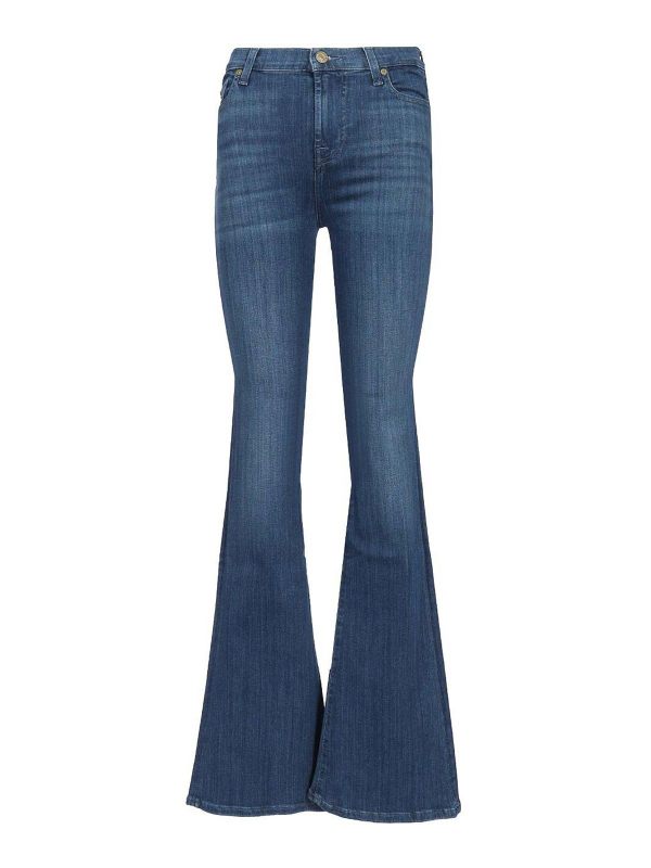 7 For All Mankind Jean Bootcut - Bleu