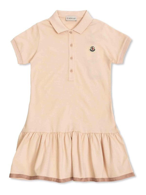 Moncler Robe Au Genou - Rose