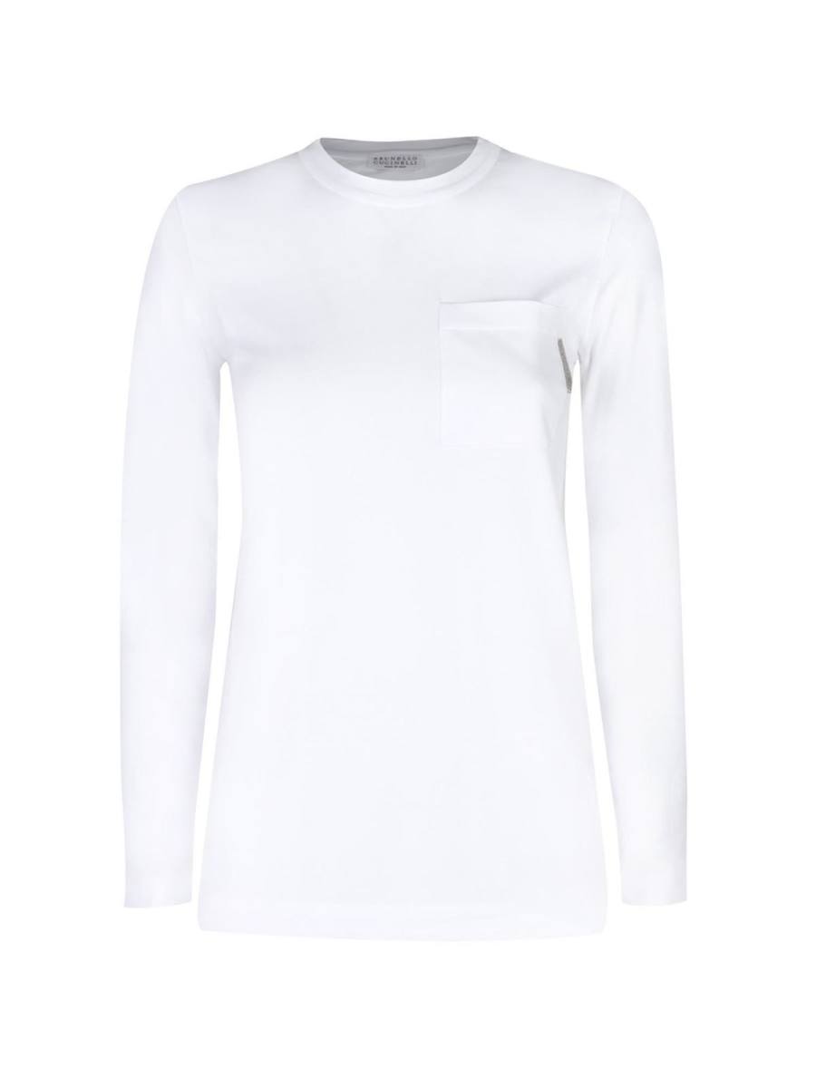 Brunello Cucinelli T-Shirt - Shiny Tab