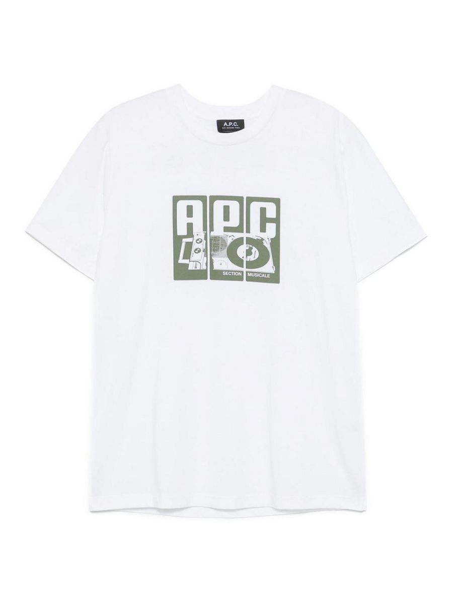 A. P.C. T-Shirt - Blanc