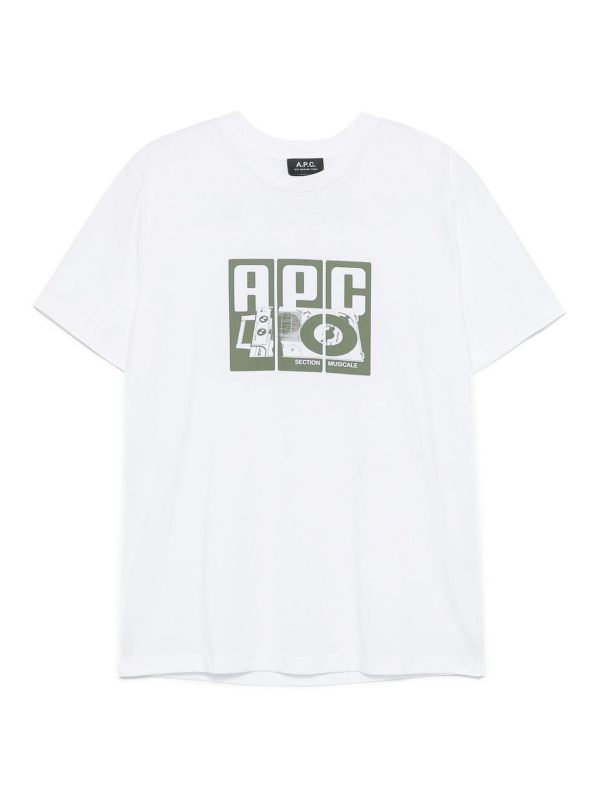 A. P.C. T-Shirt - Blanc