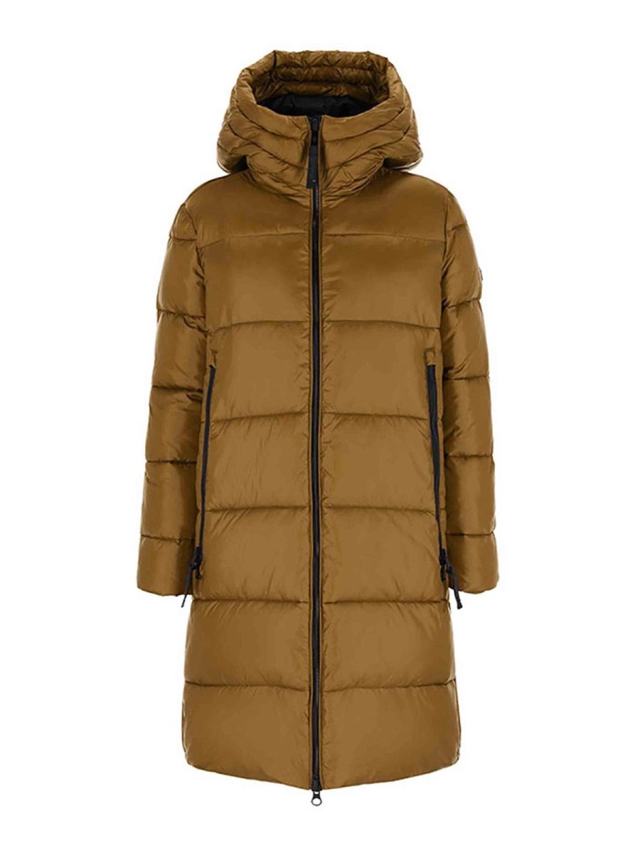 Conte of Florence Manteau Au Genou - Marron