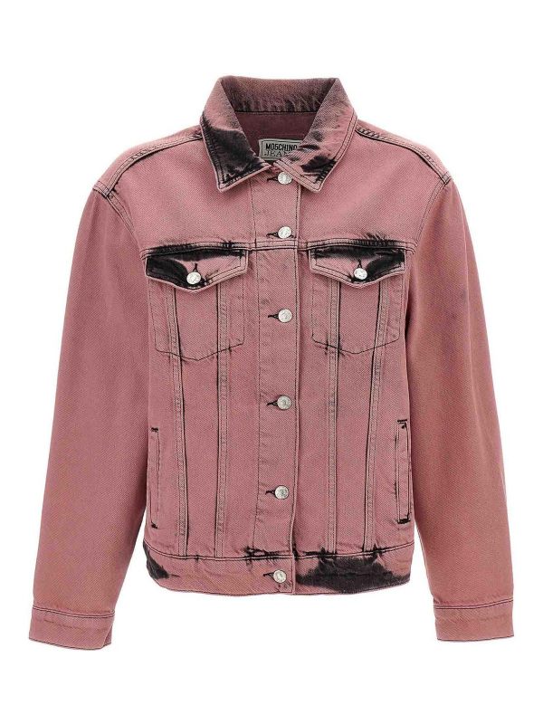 Moschino Jeans Veste En Jean - Couleur Chair
