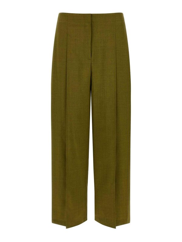 Theory Pantalons Décontractés - Vert