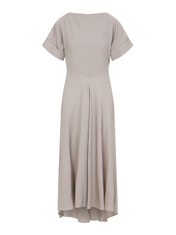 Giorgio Armani Robe Au Genou - Jaune Foncé