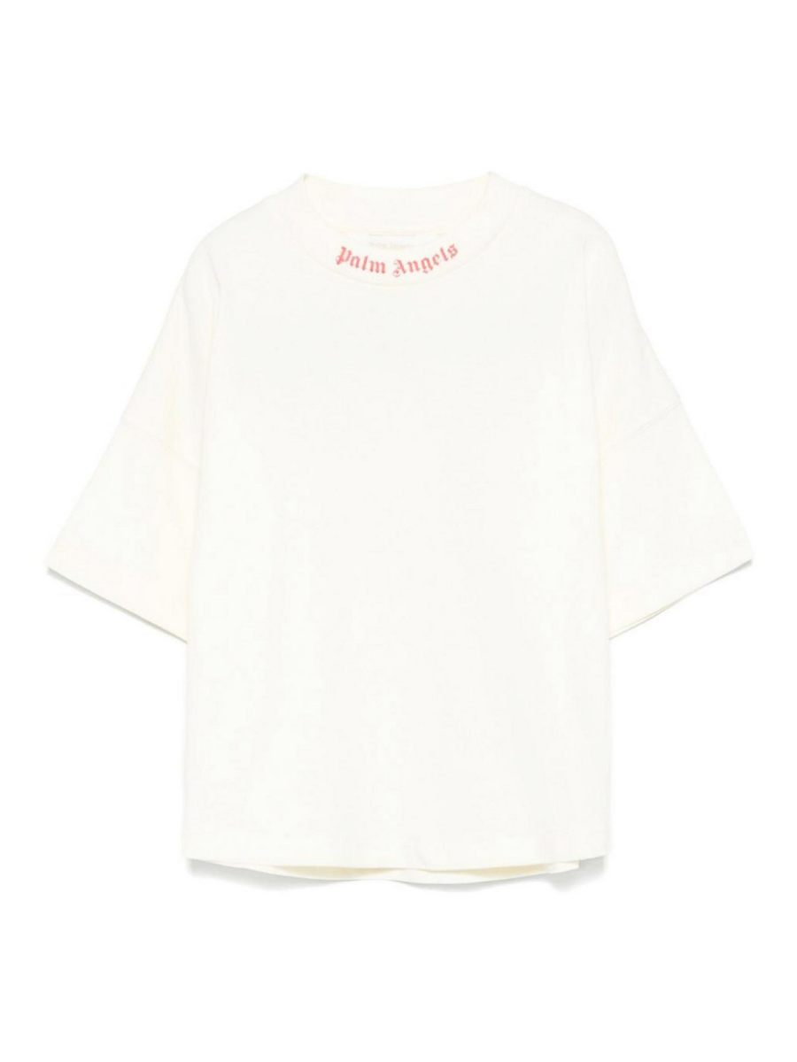 Palm Angels Pull Col Rond - Beige