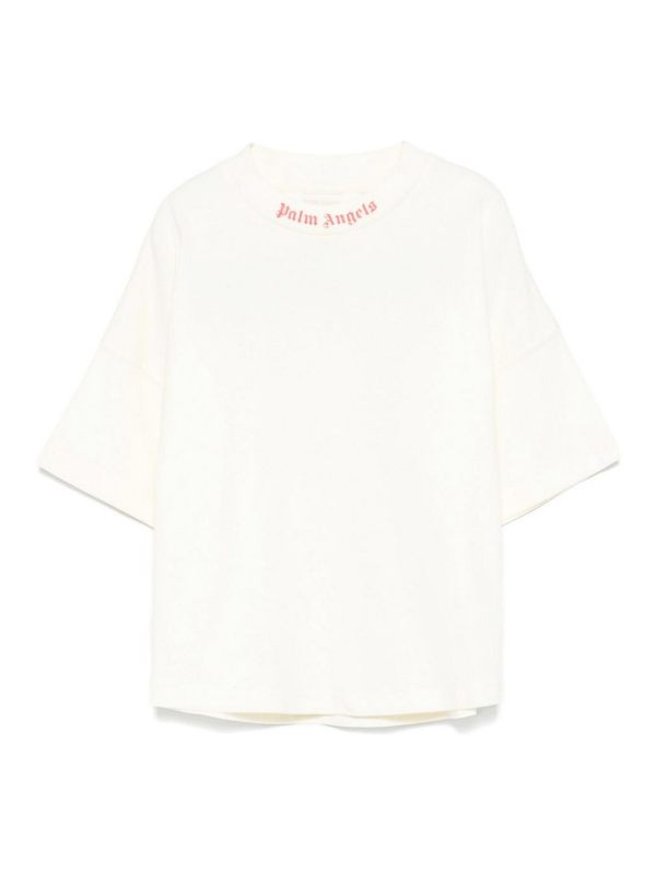 Palm Angels Pull Col Rond - Beige