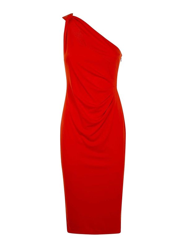 Lauren Ralph Lauren Robe De Cocktail - Orange