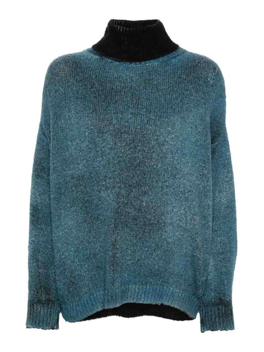 Avant Toi Pull Col Roulé - Bleu
