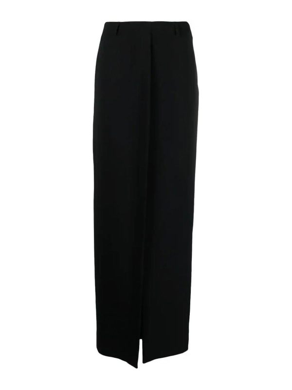 Dries Van Noten Jupe Midi - Noir