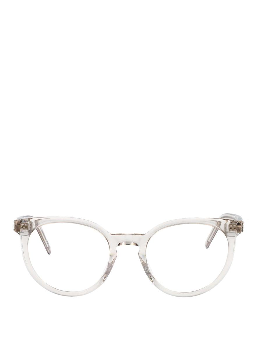 Saint Laurent Lunettes De Soleil - Beige