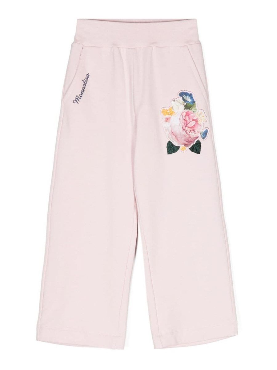 Monnalisa Pantalons Décontractés - Rose Clair