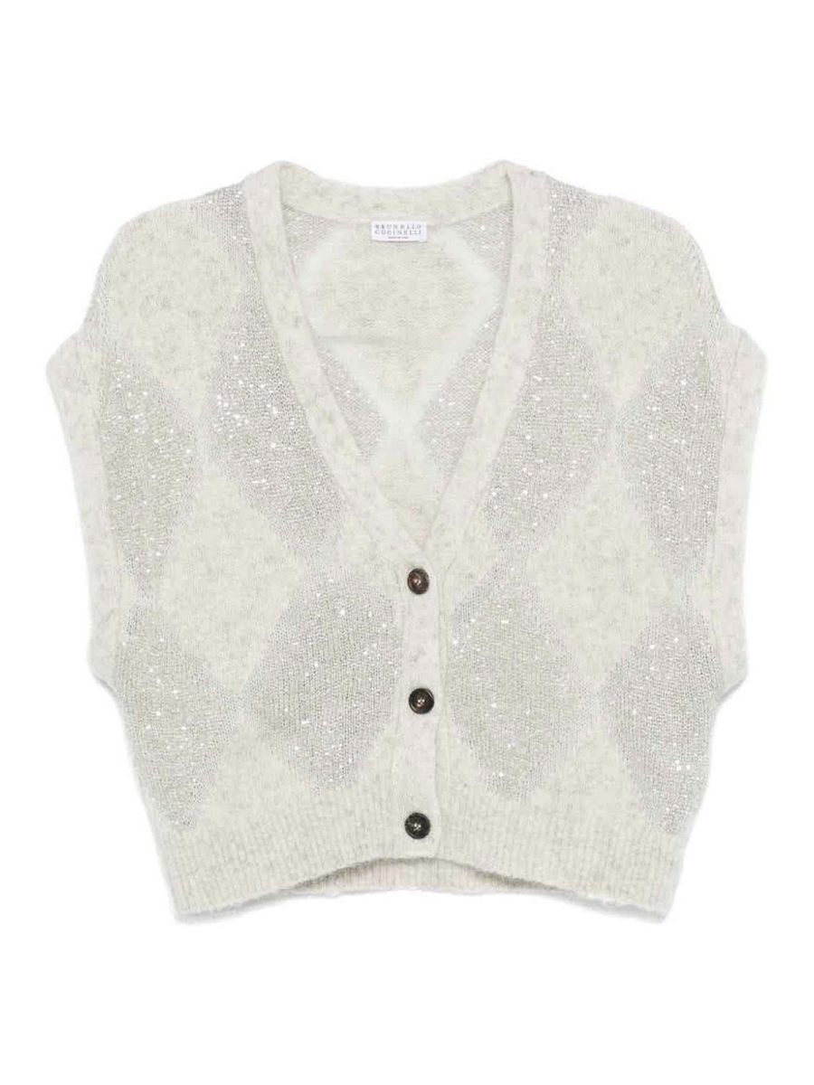 Brunello Cucinelli Cardigan - Gris