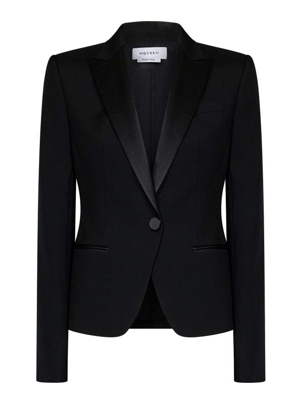 Alexander Mcqueen Veste Casual - Noir