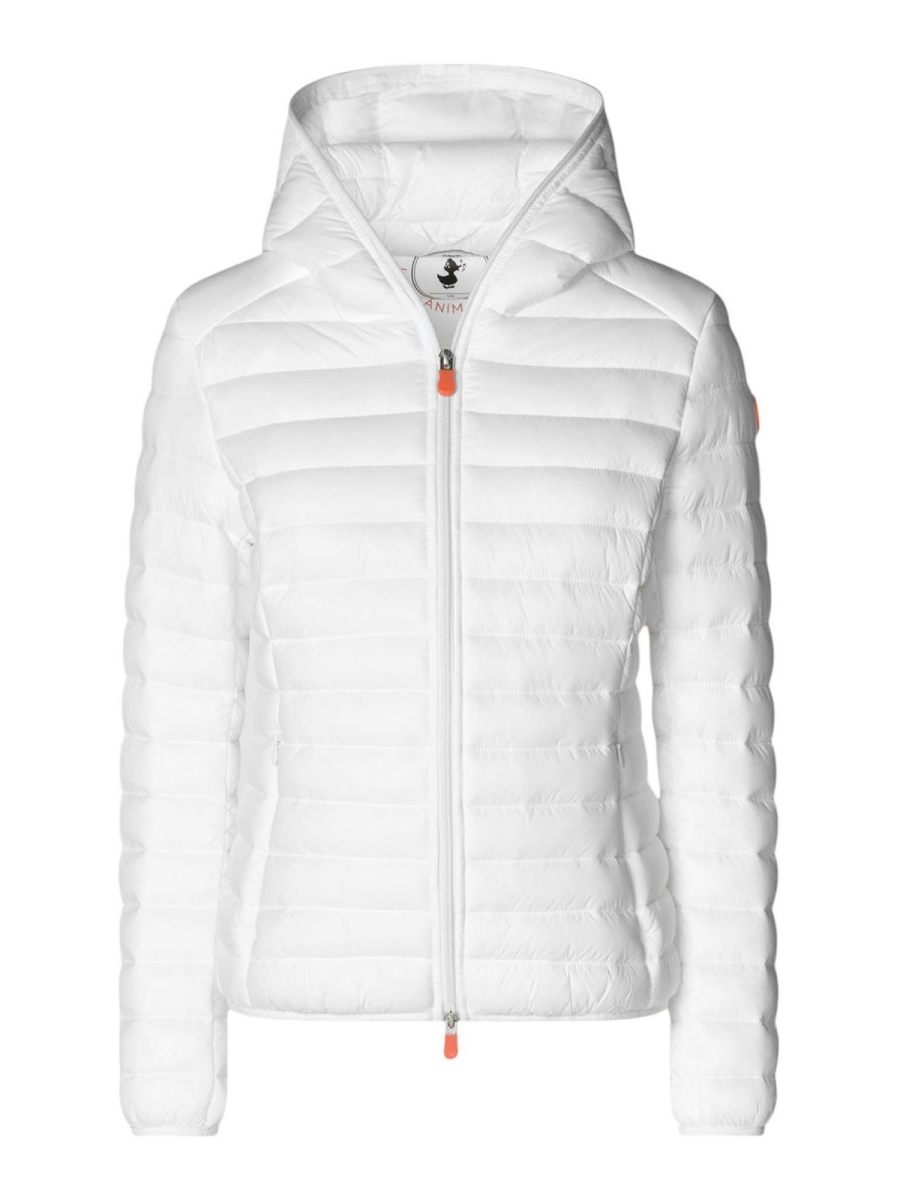 Save the Duck Manteau Au Genou - Blanc