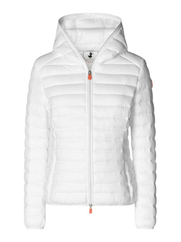 Save the Duck Manteau Au Genou - Blanc
