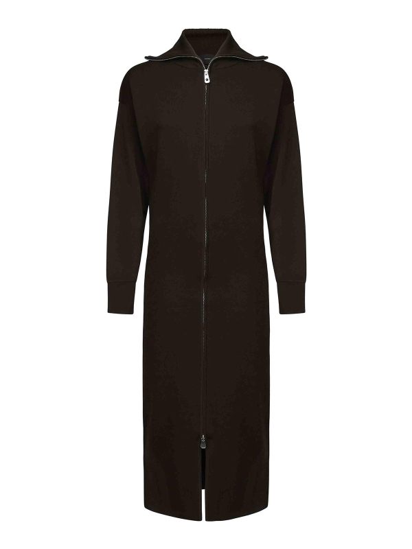 Pinko Robe Au Genou - Noir