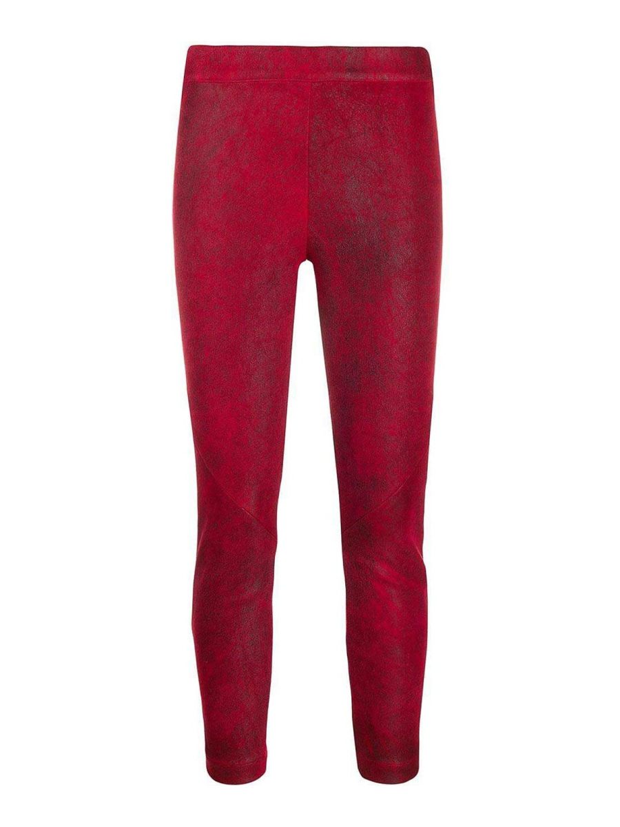 Ann Demeulemeester Pantalons Décontractés - Rouge